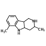 CAS#: 791720-10-0， 3,6-Dimethyl-2,3,4,4a,5,9b-hexahydro-1H-pyrido[4,3-b]indole