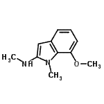 CAS#: 791781-91-4， 7-Methoxy-N,1-dimethyl-1H-indol-2-amine