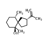 CAS#: 791835-58-0， (2R,5R,6S,10S)-2-Isopropenyl-6,10-dimethylspiro[4.5]decan-6-ol