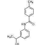 CAS#: 791841-93-5， N-[3-(1-Hydroxyethyl)phenyl]-4-methylbenzamide