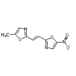 CAS#: 791853-19-5， 5-Methyl-2-[(E)-2-(5-nitro-1,3-oxazol-2-yl)vinyl]-1,3-oxazole