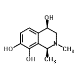 CAS#: 79201-27-7， (1S,4R)-1,2-Dimethyl-1,2,3,4-tetrahydro-4,7,8-isoquinolinetriol