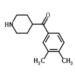 CAS#: 792133-67-6， (3,4-Dimethylphenyl)(4-piperidinyl)methanone