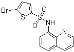 CAS#: 79232-87-4， 5-Bromo-N-(8-quinolinyl)-2-thiophenesulfonamide