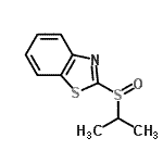 CAS#: 79252-74-7， 2-(Isopropylsulfinyl)-1,3-benzothiazole