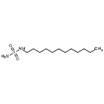CAS#: 79253-28-4， N-Dodecylmethanesulfonamide
