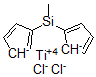 CAS#: 79269-75-3, 1,1'-Methylsilylene-bis(eta5)-cyclopentadienyl)dichlorotitan(IV)