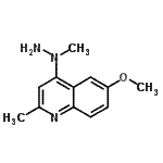CAS#: 792844-64-5， 6-Methoxy-2-methyl-4-(1-methylhydrazino)quinoline
