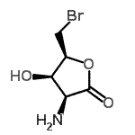 CAS#: 792876-67-6， (3S,4R,5S)-3-Amino-5-(bromomethyl)-4-hydroxydihydro-2(3H)-furanone
