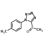 CAS#: 792950-21-1， 1-(4-Methylphenyl)-5-(methylsulfinyl)-1H-tetrazole