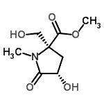 CAS#: 793682-88-9， Methyl (4S)-4-hydroxy-2-(hydroxymethyl)-1-methyl-5-oxo-D-prolinate