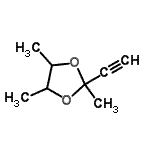 CAS#: 79449-66-4， 2-Ethynyl-2,4,5-trimethyl-1,3-dioxolane