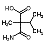 CAS#: 794586-55-3， 2-Carbamoyl-2,3-dimethylbutanoic acid
