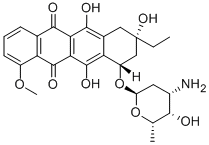 CAS#: 79466-09-4， (7S,9S)-7-[(2R,4S,5S,6S)-4-Amino-5-Hydroxy-6-Methyloxan-2-Yl]Oxy-9-Ethyl-6,9,11-Trihydroxy-4-Methoxy-8,10-Dihydro-7H-Tetracene-5,12-Dione