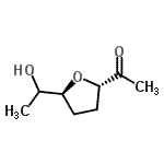 CAS#: 79492-96-9， 1-[(2S,5S)-5-(1-hydroxyethyl)tetrahydrofuran-2-yl]ethanone