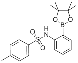 structure of CAS# 796061-07-9, 2-(Toluene-4-Sulfonylamino)Phenylboronic Acid Pinacol Ester;N-[2-(4,4,5,5-TETRAMETHYL-1,3,2-DIOXABOROLAN-2-YL)PHENYL]-P-TOLUENESULFONAMIDE;2-(P-Toluenesulfonylamino)Benzeneboronic Acid Pinacol Ester, 97%;2-(TOLUENE-4-SULFONYLAMINO)PHENYLBORONIC ACID, PINACOL ESTER