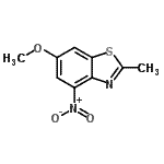 CAS#: 796073-49-9， 6-Methoxy-2-methyl-4-nitro-1,3-benzothiazole