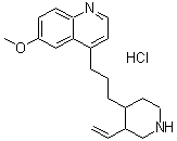 CAS#: 79626-11-2， 6-Methoxy-4-[3-(3-vinyl-4-piperidinyl)propyl]quinoline hydrochloride (1:1)