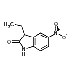 CAS#: 797051-97-9， 3-Ethyl-5-nitro-1,3-dihydro-2H-indol-2-one