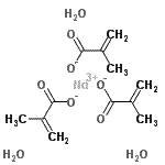 CAS 登录号：79718-22-2， 2-甲基丙烯酸钕水合物(3:1:3)
