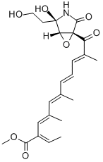 CAS#: 79748-81-5， Methyl (2E,3E,5E,7E,9E)-2-Ethylidene-11-[(1R,2S,5R)-2-Hydroxy-2-(2-Hydroxyethyl)-4-Oxo-6-Oxa-3-Azabicyclo[3.1.0]Hexan-5-Yl]-4,6,10-Trimethyl-11-Oxoundeca-3,5,7,9-Tetraenoate