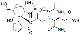 CAS#: 79795-28-1， Propyl (2R)-2-[[(2S)-2-[2-[(2S,3R,4R,5S,6R)-3-Acetamido-2,5-Dihydroxy-6-(Hydroxymethyl)Oxan-4-Yl]Oxypropanoylamino]Propanoyl]Amino]-5-Amino-5-Oxopentanoate
