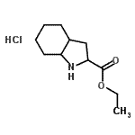 CAS#: 79799-34-1， Ethyl octahydro-1H-indole-2-carboxylate hydrochloride (1:1)