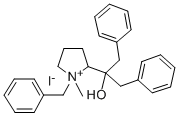 CAS#: 79820-06-7, 2-(1-Benzyl-1-Methylpyrrolidin-1-Ium-2-Yl)-1,3-Diphenylpropan-2-Ol Iodide