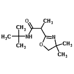 CAS#: 798562-07-9， 2-(4,4-Dimethyl-4,5-dihydro-1,3-oxazol-2-yl)-N-(2-methyl-2-propanyl)propanamide