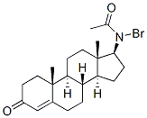 CAS#: 79862-68-3， 2-Bromo-N-[(10R,13S,17S)-10,13-Dimethyl-3-Oxo-1,2,6,7,8,9,11,12,14,15,16,17-Dodecahydrocyclopenta[a]Phenanthren-17-Yl]Acetamide