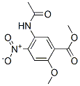 CAS 登录号:79893-20-2, 5-(乙酰氨基)-2-甲氧基-4-硝基苯甲酸甲酯