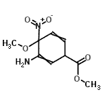 CAS#: 79893-21-3， Methyl 3-amino-4-methoxy-4-nitro-2,5-cyclohexadiene-1-carboxylate