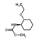 CAS#: 79926-77-5， Methyl [(1R,2R)-2-ethoxycyclohexyl]carbamate