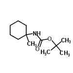 CAS#: 799274-09-2， 2-Methyl-2-propanyl (1-methylcyclohexyl)carbamate
