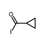 CAS#: 79929-34-3， Cyclopropanecarbonyl iodide