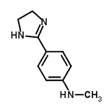 CAS#: 799292-23-2， 4-(4,5-dihydro-1H-imidazol-2-yl)-N-methyl-aniline