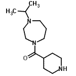 CAS#: 799557-70-3， (4-Isopropyl-1,4-diazepan-1-yl)(4-piperidinyl)methanone