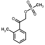 CAS#: 799804-23-2， 2-(2-Methylphenyl)-2-oxoethyl methanesulfonate