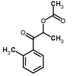 CAS#: 799804-34-5， 1-(2-Methylphenyl)-1-oxo-2-propanyl acetate