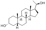 CAS#: 80-91-1， 5-beta-Pregnan-3-alpha, 20-beta-Diol