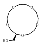 CAS#: 80004-03-1， (2S)-1,4,7,10,13-Pentaoxacyclopentadecan-2-ylmethanol