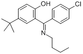 CAS#: 80018-41-3， 2-((Butylimino)(4-Chlorophenyl)Methyl)-4-(1,1-Dimethylethyl)-Phenol