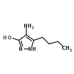 CAS#: 800365-35-9， 4-Amino-5-butyl-1,2-dihydro-3H-pyrazol-3-one