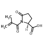CAS 登录号：80079-49-8， 1-甲基丙烯酰-5-氧代-L-脯氨酸