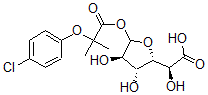 CAS#: 80106-54-3， Clofibric Furanoglucuronate