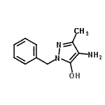 CAS#: 801141-59-3， 4-Amino-1-benzyl-3-methyl-1H-pyrazol-5-ol