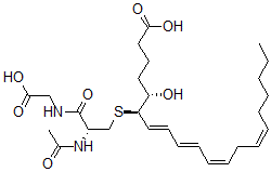 CAS#: 80115-94-2， N-Acetylleukotriene D4