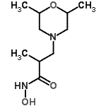 CAS#: 801193-04-4， 3-(2,6-Dimethyl-4-morpholinyl)-N-hydroxy-2-methylpropanamide