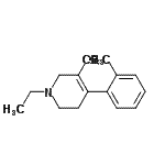 CAS#: 801193-96-4， 1-Ethyl-5-methyl-4-(2-methylphenyl)-1,2,3,6-tetrahydropyridine