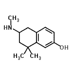 CAS#: 801211-79-0， 8,8-Dimethyl-6-(methylamino)-5,6,7,8-tetrahydro-2-naphthalenol